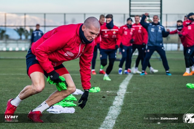 Zdenek Ondrasek podczas ostatniego treningu w Turcji