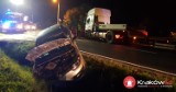 Poważny wypadek w Woli Filipowskiej. Zderzyły się trzy pojazdy