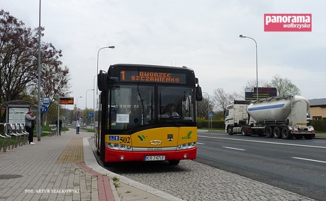 Od wtorku (10 lipca) obowiązuje nowy rozkład jazdy autobusów kursujących w dni robocze na linii komunikacyjnej nr 1 w Wałbrzychu