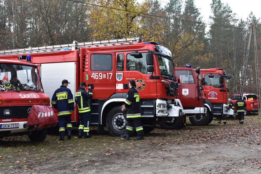 Leśnictwo Dziwno. Strażacy ćwiczyli na wypadek pożar lasu [ZDJĘCIA]