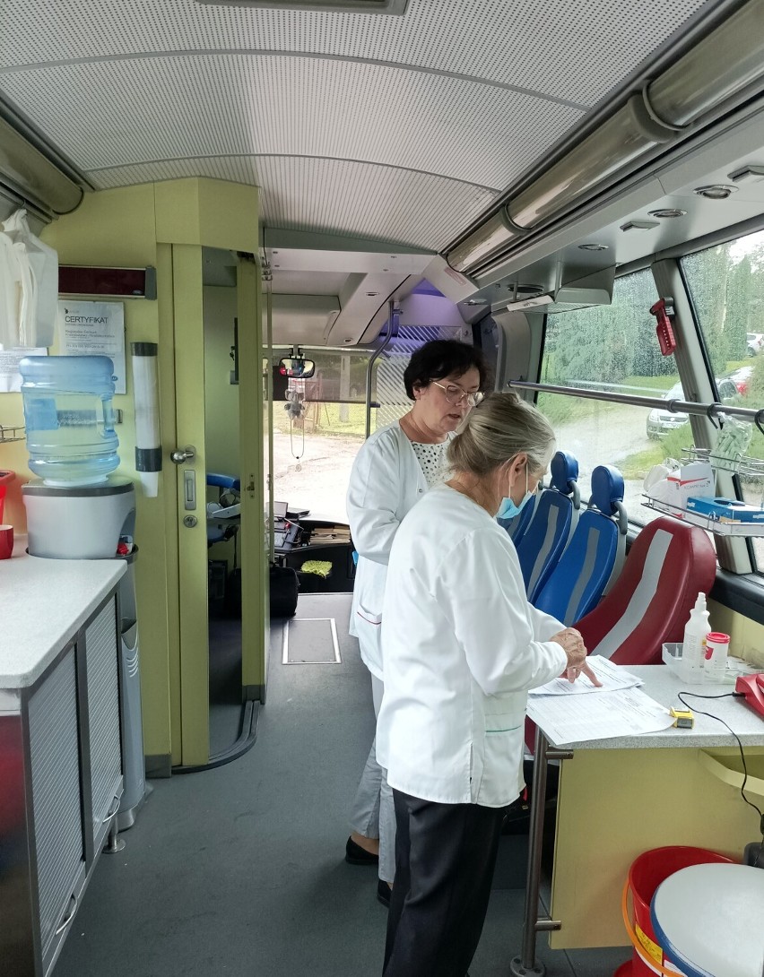 Zbiórka krwi w Radziechowach, podsumowanie akcji poboru krwi