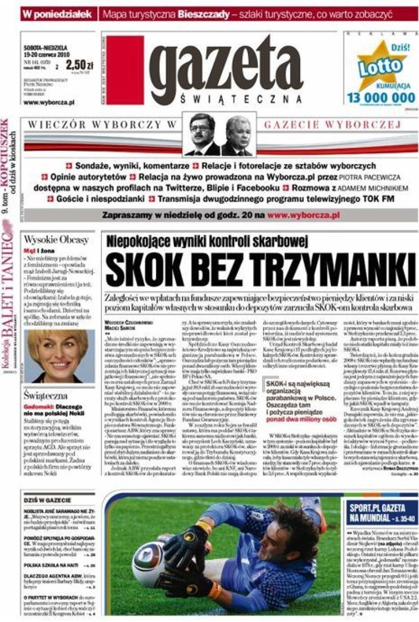 "Gazeta Wyborcza" złamała ciszę wyborczą?