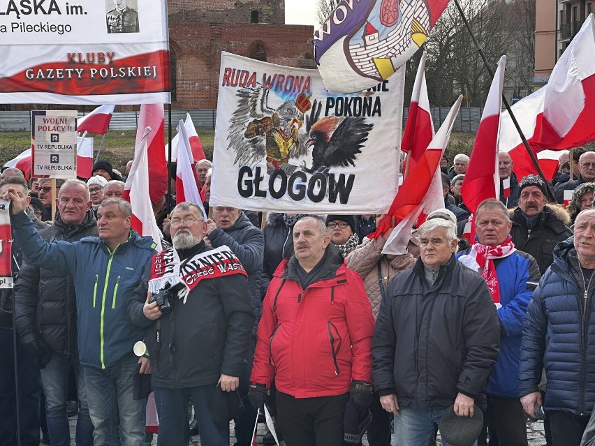 Zdjęcia z manifestacji w Głogowie