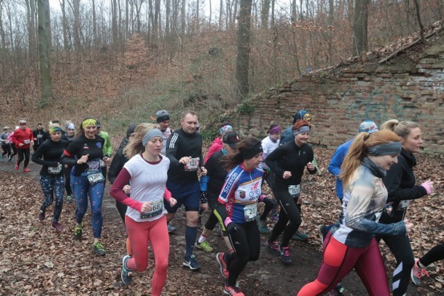 Lutowy City Trail wokół Jeziora Szmaragdowego