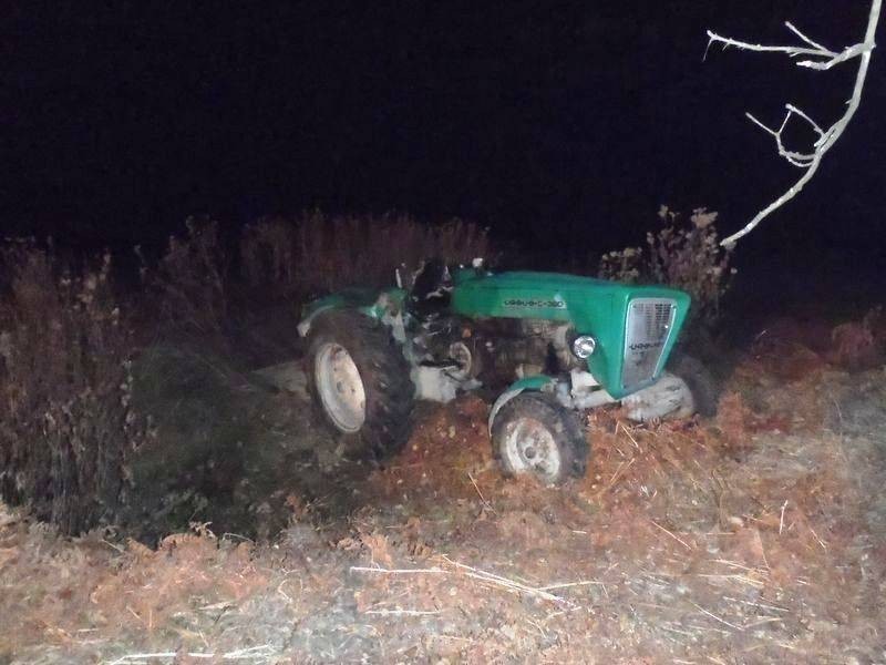 Śmiertelny wypadek traktorzysty w Czerńcu [ZDJĘCIA]