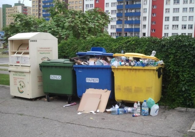 Śmieci w Białymstoku, fot. Marcin
