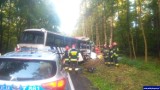 Autobus z dziećmi zderzył się z ciężarówką. 2 osoby nie żyją