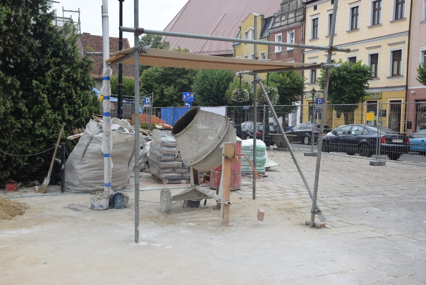 Trwa remont budynku zabytkowego ratusza w Kościanie