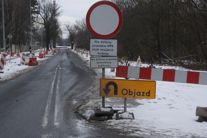 Remont ulicy Złotoryjskiej w Legnicy, zakończy się w kwietniu 2024, zobaczcie zdjęcia