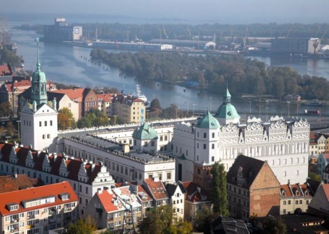 Zamek Książąt Pomorskich w Szczecinie.