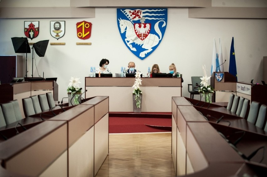 Sesja rady miejskiej w Koszalinie