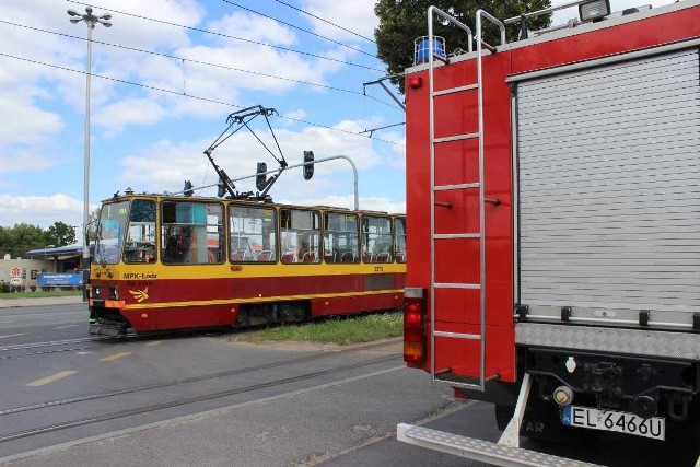 Zderzenie tramwaju z cysterną na skrzyżowaniu Pabianickiej z Prądzyńskiego w Łodzi