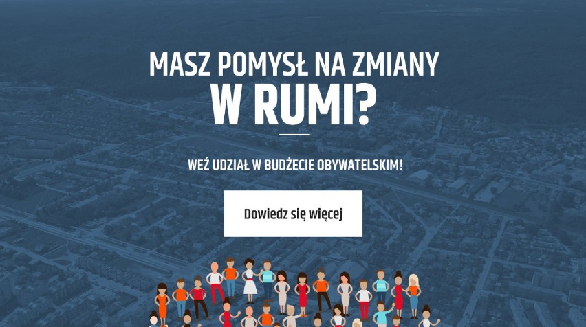 Budżet obywatelski Rumi. SPRAWDŹ: Terminy, najważniejsze informacje