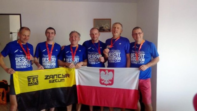 Sztumscy biegacze już po starcie w Desert Marathon w Eilat