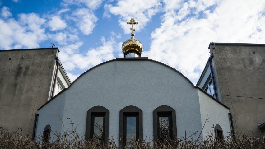 Uroczystości ku czci Św. Sawy Serbskiego w najnowszej cerkwi w Bielsku Podlaskim. W nabożeństwie uczestniczyły przede wszystkim dzieci 