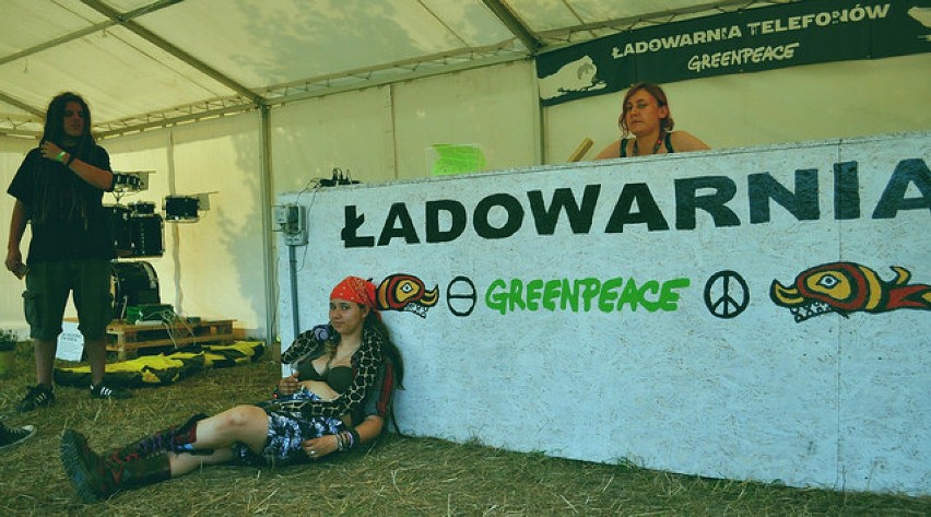 EkoWioska Greenpeace na Przystanku Woodstock