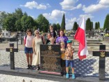 Powiat tomaszowski. Rodzina z Litwy po 80 latach odnalazła grób pradziadka. Był żołnierzem września 1939 roku 