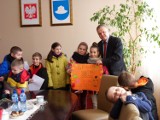 Dzieciaki odwiedziły burmistrza Kłobucka [FOTO]