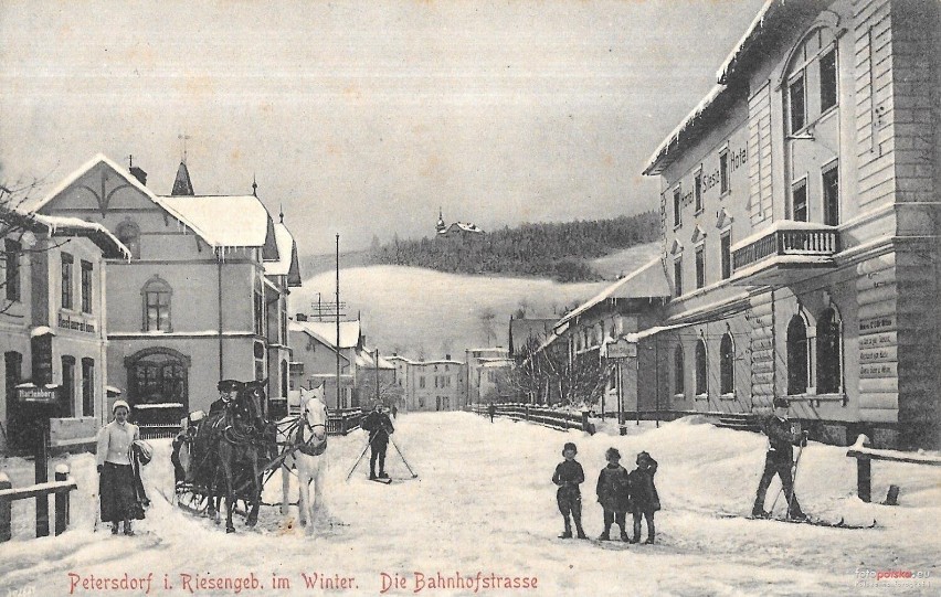 Lata 1905-1915, Obecna ulica Mickiewicza w Piechowicach