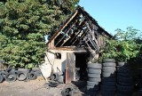 Pożar w Młodojewie. Uszkodzona butla acetylenowa w zakładzie wulkanizacyjnym