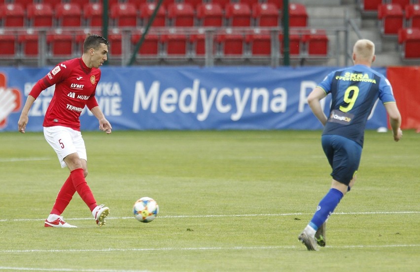 Zobaczcie jak Widzew przegrał ze Skrą Częstochowa 1:2