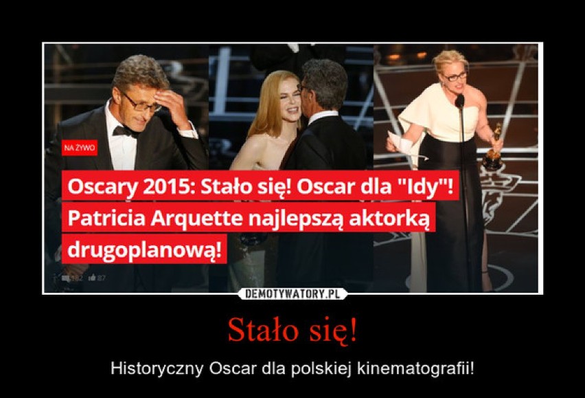 Memy po Oscarach. "- Gdzie idziesz? - Po Oscara idę"...