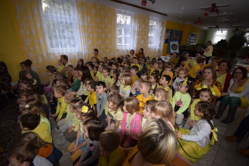 Chełm. Przedszkolaki posadziły żonkile - symbol nadziei dla podopiecznych hospicjów