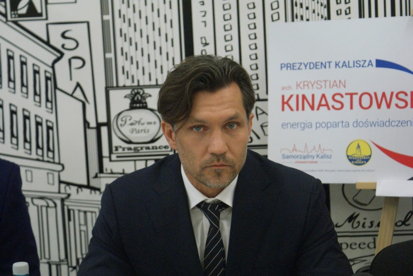 Krystian Kinastowski, kandydat na prezydenta Kalisza...