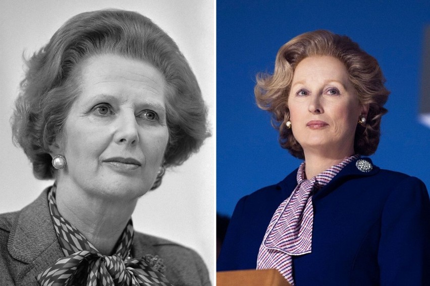 Meryl Streep jako Margaret Thatcher - Żelazna Dama...