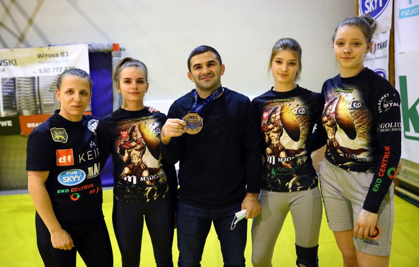 Mistrz świata z AKS Piotrków Magomedmurad Gadżijew spotkał...