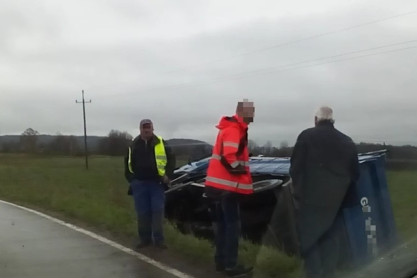 Wypadek na trasie Mrzezino-Kazimierz