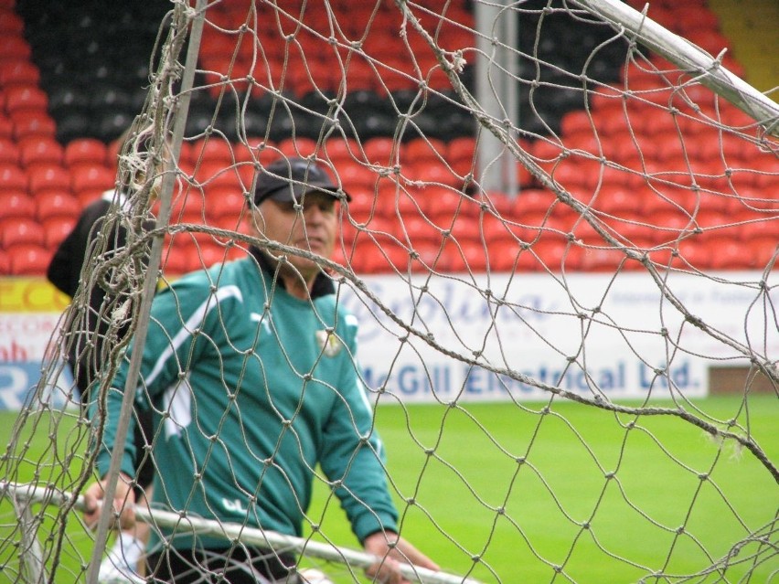 WKS Śląsk Wrocław trenował na Tannadice Park (ZDJĘCIA)