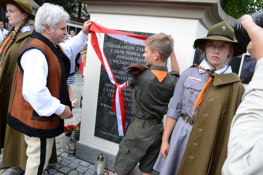 Zakopane. Pamiątkowa tablica z okazji 80. rocznicy wojny [ZDJĘCIA]