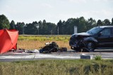 Tragiczny wypadek na obwodnicy Nowego Tomyśla. Nie żyje motocyklista. Mamy NOWE INFORMACJE [ZDJĘCIA]