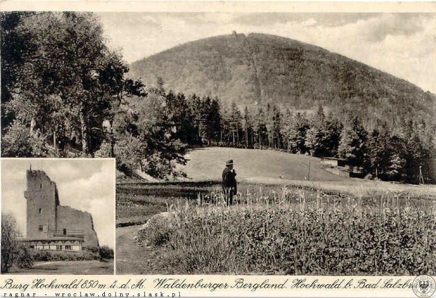 Góra Chełmiec na przedwojennych zdjęciach i rycinach