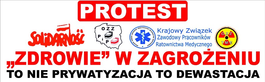 Kwidzyn: Protest pracowników szpitala. "To nie prywatyzacja, to dewastacja!" [OŚWIADCZENIE]