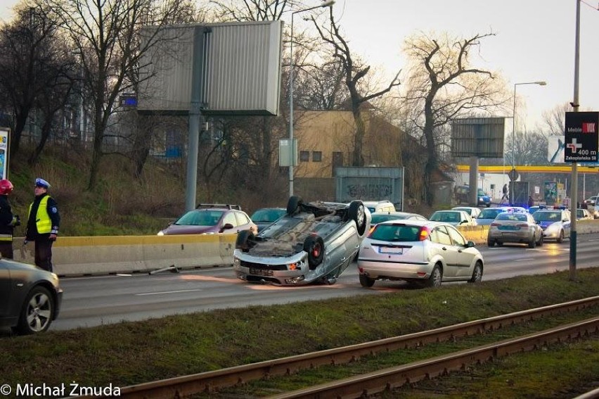 Skoda dachowała na Zakopiance