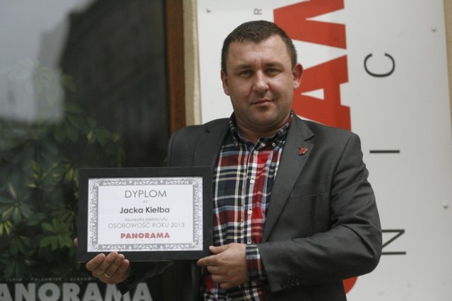 Jacek Kiełb został też Osobowością Roku 2013 Panoramy Legnickiej