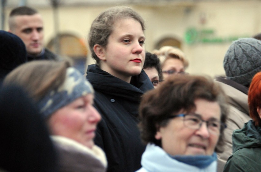 Strajk Kobiet. Protest na krośnieńskim Rynku