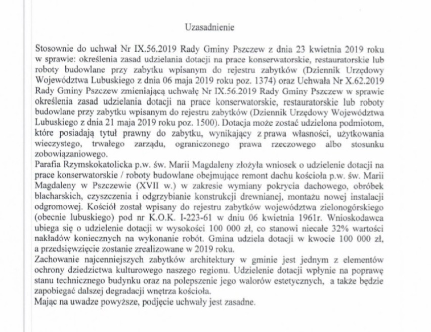 Pszczew. Proboszcz przyznaje, że "źle się wyraził". Radny: - Teraz czas na słowo z ambony [GALERIA]