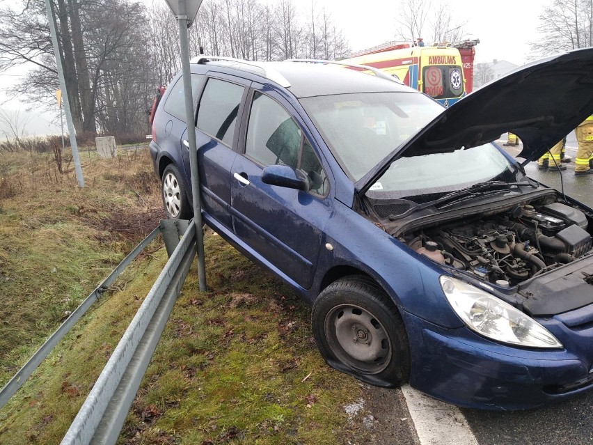 Nowy Tomyśl: Wypadek na skrzyżowaniu ulicy 3 Stycznia z obwodnicą 