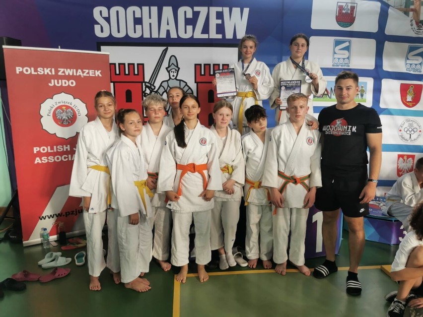 Zawodnicy Wojownika podczas turnieju w Sochaczewie