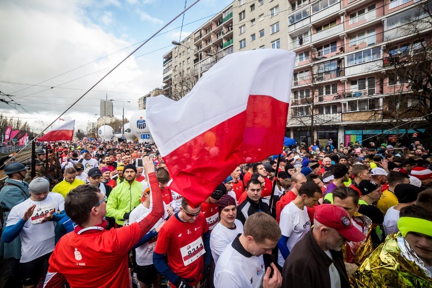 18 tysięcy osób pobiegło w 29. Biegu Niepodległości
