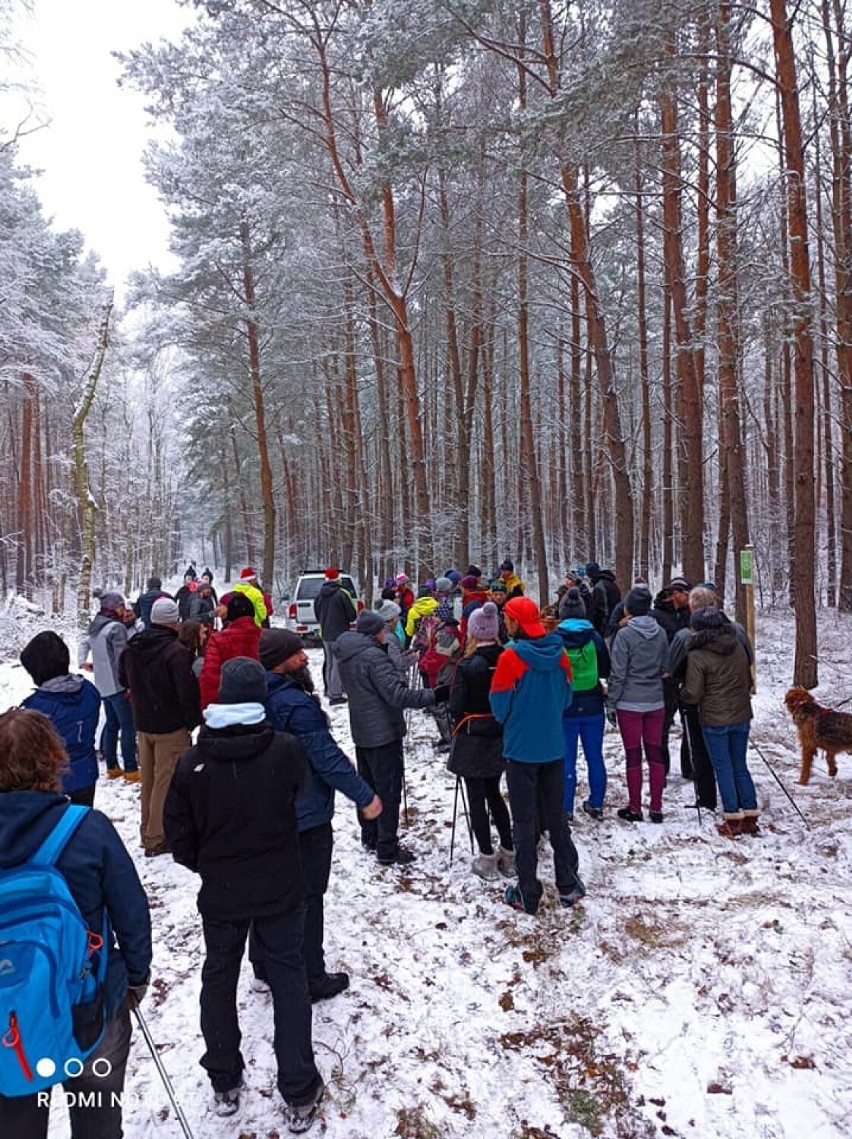 Gmina Gniezno. W Lubochni otwarto ścieżki nordic walking [FOTO]