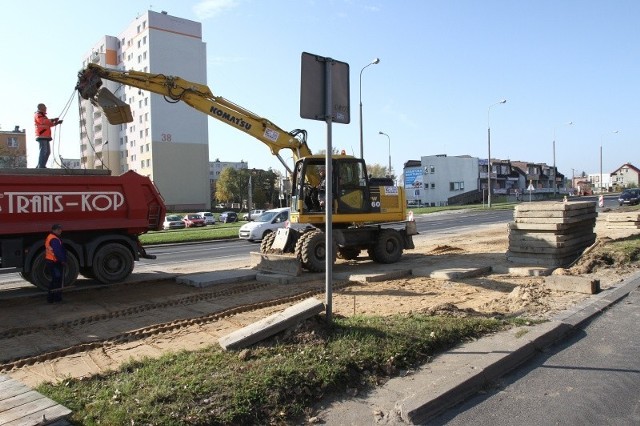 Budowa wiaduktu w al. Piłsudskiego w Płocku oznaczać będzie dla utrudnienia dla kierowców