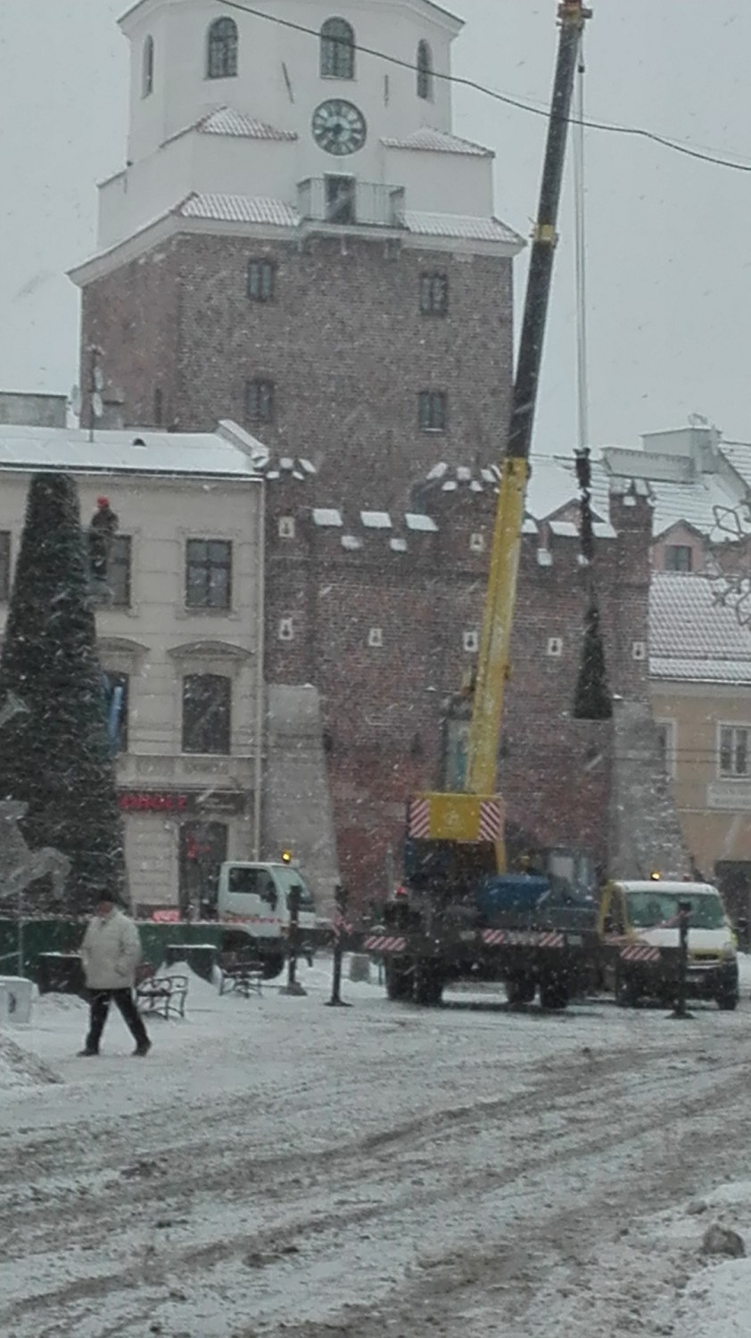 Z Lublina znikają świąteczne dekoracje
