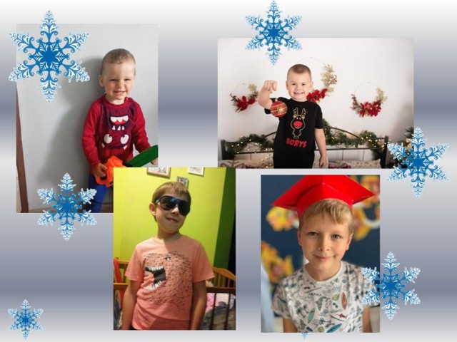 Prezentujemy zdjęcia chłopców powyżej 2. roku życia, którzy biorą udział w plebiscycie "Świąteczne Gwiazdeczki"
