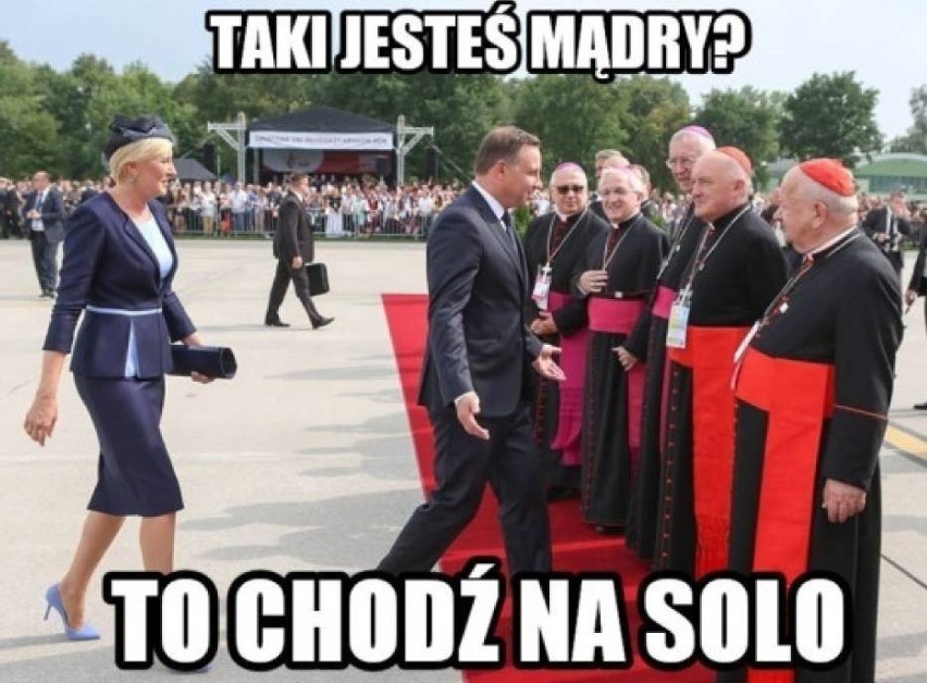 Memy Światowe Dni Młodzieży. Gwiazda była tylko jedna, Agata...