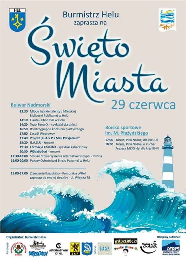 Święto miasta Hel (29.06.2015r.) zapowiada się naprawdę interesująco