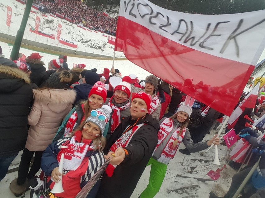 Skoki narciarskie Zakopane 2018. Włocławek też kibicuje podczas konkursów Pucharu Świata [zdjęcia]